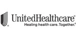 The image features a logo with text that reads UNITED HEALTHCARE accompanied by a tagline HEALING HEALTH CARE TOGETHER.